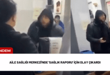 aile sağlığı merkezi'nde 'sağlık raporu' i̇çin olay çıkardı