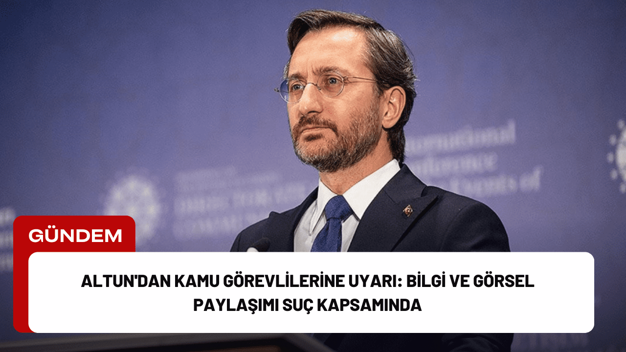 Cumhurbaşkanlığı İletişim Başkanı Fahrettin