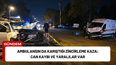 ambulansın da karıştığı zincirleme kaza: can kaybı ve yaralılar var