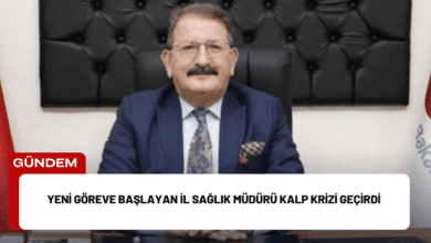 yeni göreve başlayan i̇l sağlık müdürü kalp krizi geçirdi