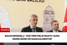 bakan memişoğlu: 'yeni yönetmelik reçete yazma özgürlüğünü ortadan kaldırmıyor'