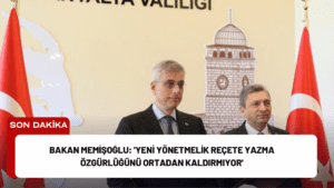 Bakan Memişoğlu: ‘Yeni Yönetmelik Reçete Yazma Özgürlüğünü Ortadan Kaldırmıyor’