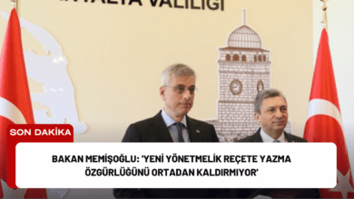 bakan memişoğlu: 'yeni yönetmelik reçete yazma özgürlüğünü ortadan kaldırmıyor'