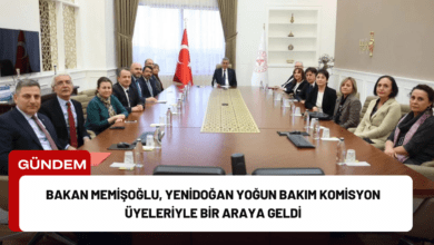 bakan memişoğlu, yenidoğan yoğun bakım komisyon üyeleriyle bir araya geldi