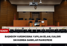 başhekim yardımcısına yapılan silahlı saldırı davasında sanıklar mahkemede