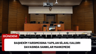 başhekim yardımcısına yapılan silahlı saldırı davasında sanıklar mahkemede