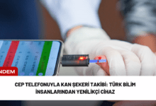 cep telefonuyla kan şekeri takibi: türk bilim i̇nsanlarından yenilikçi cihaz