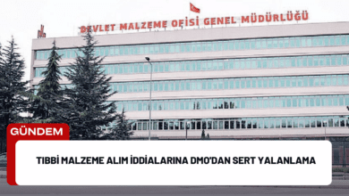 tıbbi malzeme alım i̇ddialarına dmo'dan sert yalanlama