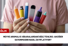 meyve aromalı e-sigaralardaki gizli tehlike: akciğer savunmasını nasıl zayıflatıyor?