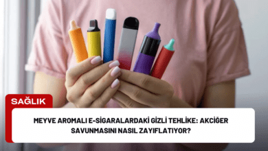 meyve aromalı e-sigaralardaki gizli tehlike: akciğer savunmasını nasıl zayıflatıyor?