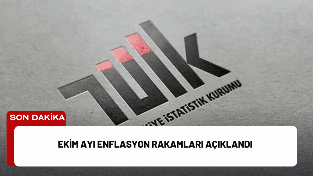 Ekim Ayı Enflasyon Rakamları Açıklandı