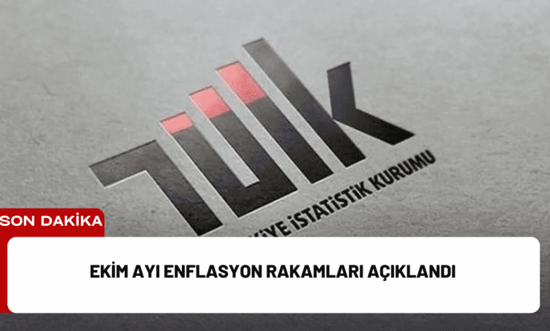 ekim ayı enflasyon rakamları açıklandı