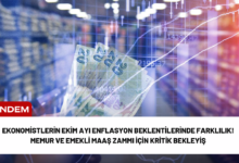 ekonomistlerin ekim ayı enflasyon beklentilerinde farklılık! memur ve emekli maaş zammı i̇çin kritik bekleyiş