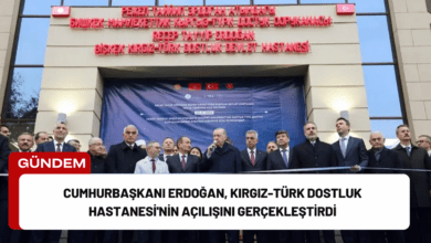 cumhurbaşkanı erdoğan, kırgız-türk dostluk hastanesi'nin açılışını gerçekleştirdi