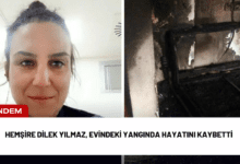 hemşire dilek yılmaz, evindeki yangında hayatını kaybetti