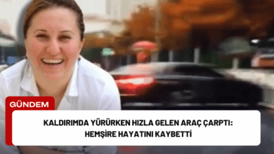 kaldırımda yürürken hızla gelen araç çarptı: hemşire hayatını kaybetti