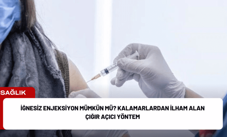 i̇ğnesiz enjeksiyon mümkün mü? kalamarlardan i̇lham alan çığır açıcı yöntem