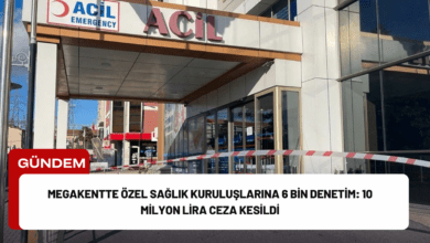 megakentte özel sağlık kuruluşlarına 6 bin denetim: 10 milyon lira ceza kesildi