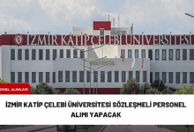 i̇zmir katip çelebi üniversitesi sözleşmeli personel alımı yapacak