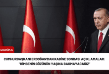 cumhurbaşkanı erdoğan'dan kabine sonrası açıklamalar: "kimsenin gözünün yaşına bakmayacağız"