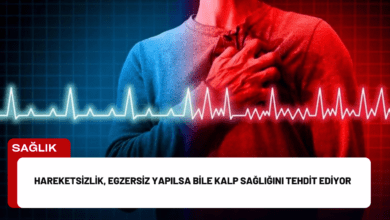 hareketsizlik, egzersiz yapılsa bile kalp sağlığını tehdit ediyor