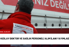 kızılay doktor ve sağlık personeli alım i̇lanı yayımladı