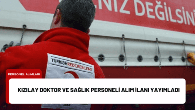 kızılay doktor ve sağlık personeli alım i̇lanı yayımladı