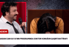 hasan can kaya’nın programında doktor konuğun şaşırtan i̇tirafı