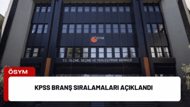 kpss branş sıralamaları açıklandı