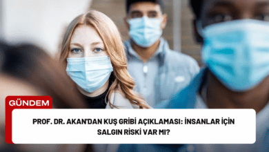 Prof. Dr. Akan'dan Kuş Gribi Açıklaması: İnsanlar İçin Salgın Riski Var mı?