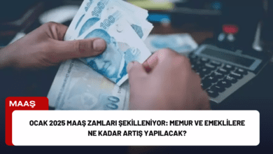 ocak 2025 maaş zamları şekilleniyor: memur ve emeklilere ne kadar artış yapılacak?