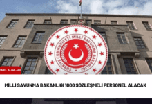 milli savunma bakanlığı 1000 sözleşmeli personel alacak