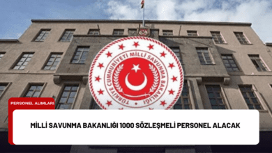 milli savunma bakanlığı 1000 sözleşmeli personel alacak