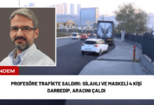 profesöre trafikte saldırı: silahlı ve maskeli 4 kişi darbedip, aracını çaldı