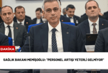 sağlık bakanı memişoğlu: "personel artışı yeterli gelmiyor"