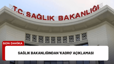 sağlık bakanlığından 'kadro' açıklaması