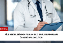 aile hekimlerinden alınan bazı sağlık raporları ücretli hale geliyor