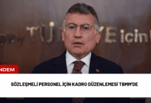 sözleşmeli personel i̇çin kadro düzenlemesi tbmm'de