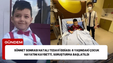 sünnet sonrası hatalı tedavi i̇ddiası: 6 yaşındaki çocuk hayatını kaybetti, soruşturma başlatıldı