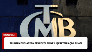 TCMB'nin Enflasyon Beklentilerine İlişkin Yeni Açıklaması