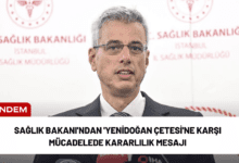 sağlık bakanı'ndan 'yenidoğan çetesi'ne karşı mücadelede kararlılık mesajı