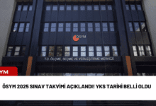 ösym 2025 sınav takvimi açıklandı! yks tarihi belli oldu