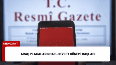 araç plakalarında e-devlet dönemi başladı