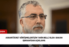 asgari ücret görüşmeleri i̇çin tarih belli oldu: bakan işıkhan'dan açıklama