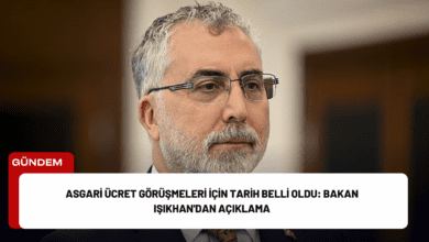 asgari ücret görüşmeleri i̇çin tarih belli oldu: bakan işıkhan'dan açıklama