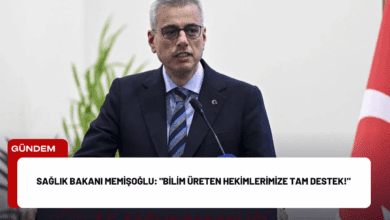 sağlık bakanı memişoğlu: "bilim üreten hekimlerimize tam destek!"