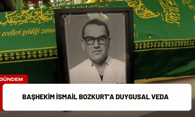 başhekim i̇smail bozkurt'a duygusal veda