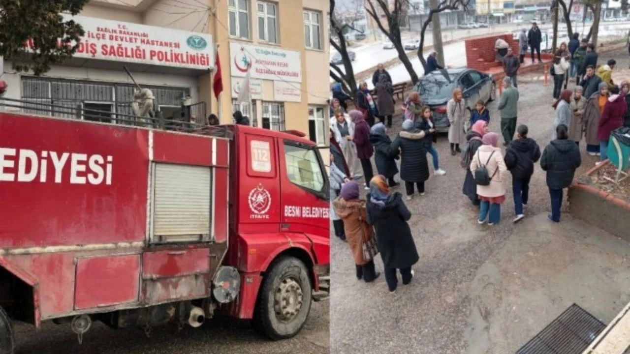 Hastanede Yangın Paniği: Tıbbi Malzemeler Alevlere Teslim Oldu