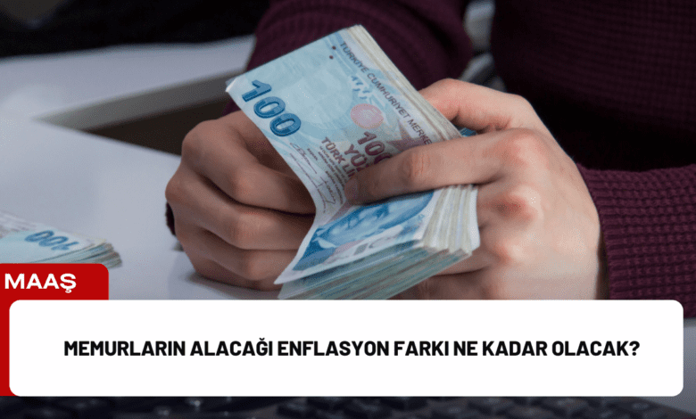 memurların alacağı enflasyon farkı ne kadar olacak?