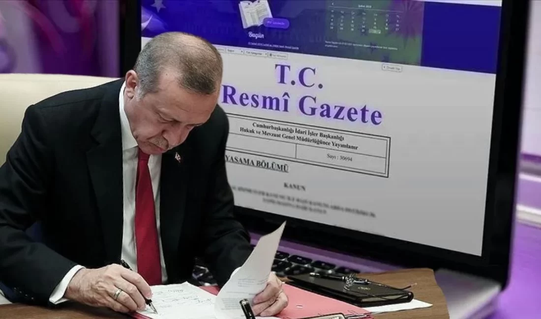 Cumhurbaşkanlığı tarafından yapılan atama ve görevden alma kararları Resmi Gazete’de